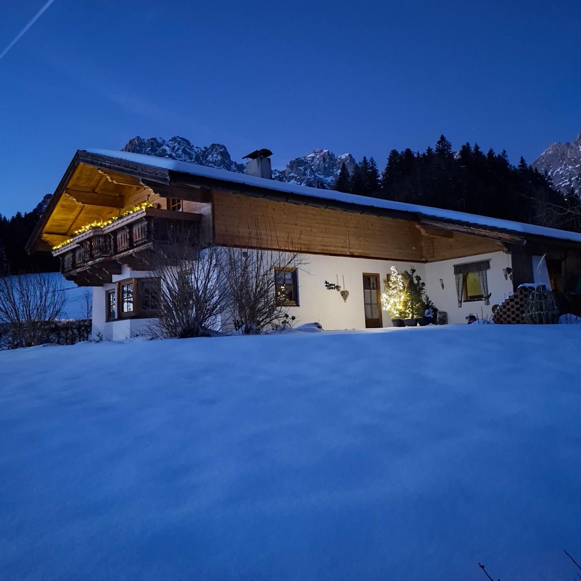Chalet Gluecklich Sein... Ellmau Esterno foto