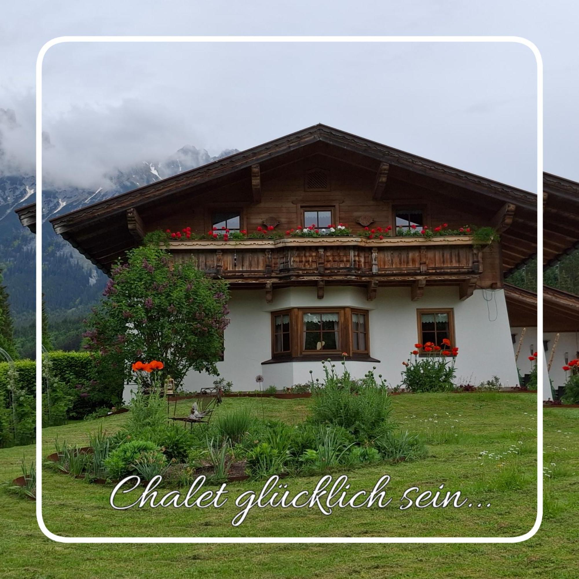 Chalet Gluecklich Sein... Ellmau Esterno foto